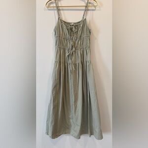 Green Effortless Maxi Dress